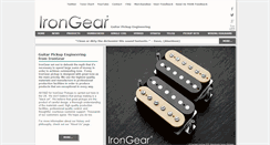 Desktop Screenshot of irongear.co.uk