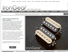 Tablet Screenshot of irongear.co.uk